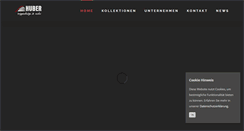 Desktop Screenshot of huber-treppe.de