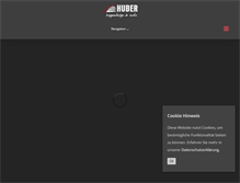 Tablet Screenshot of huber-treppe.de